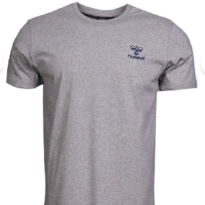 Hummel KISA KOLLU GRİ KEVINS T-SHIRT S/S TEE